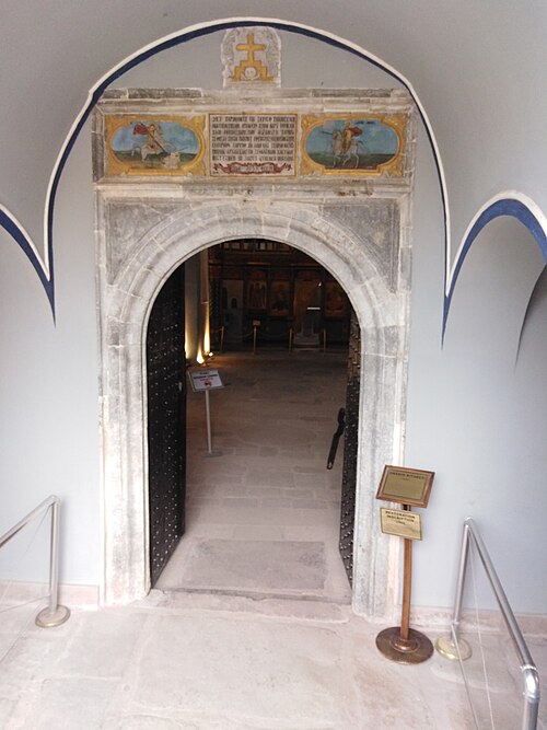 Kilise iç mekânından ayrıntı