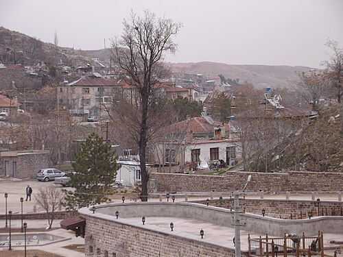 Sille yerleşiminin genel görünümü
