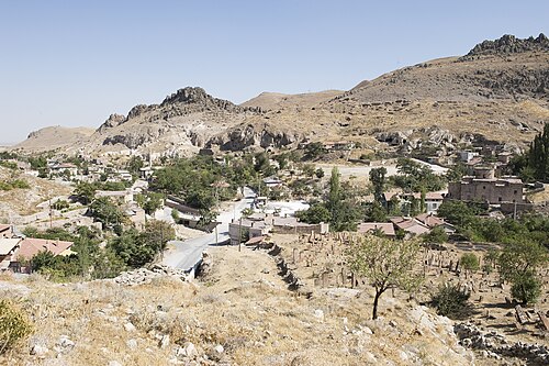 Sille vadisine yukarıdan bakış